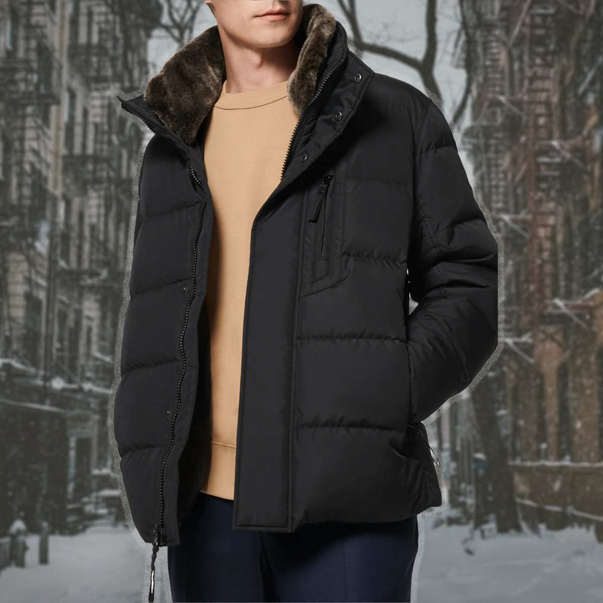 Marc New York s Extremely Warm Down Winter Coat Is 52 Off Men s Journal