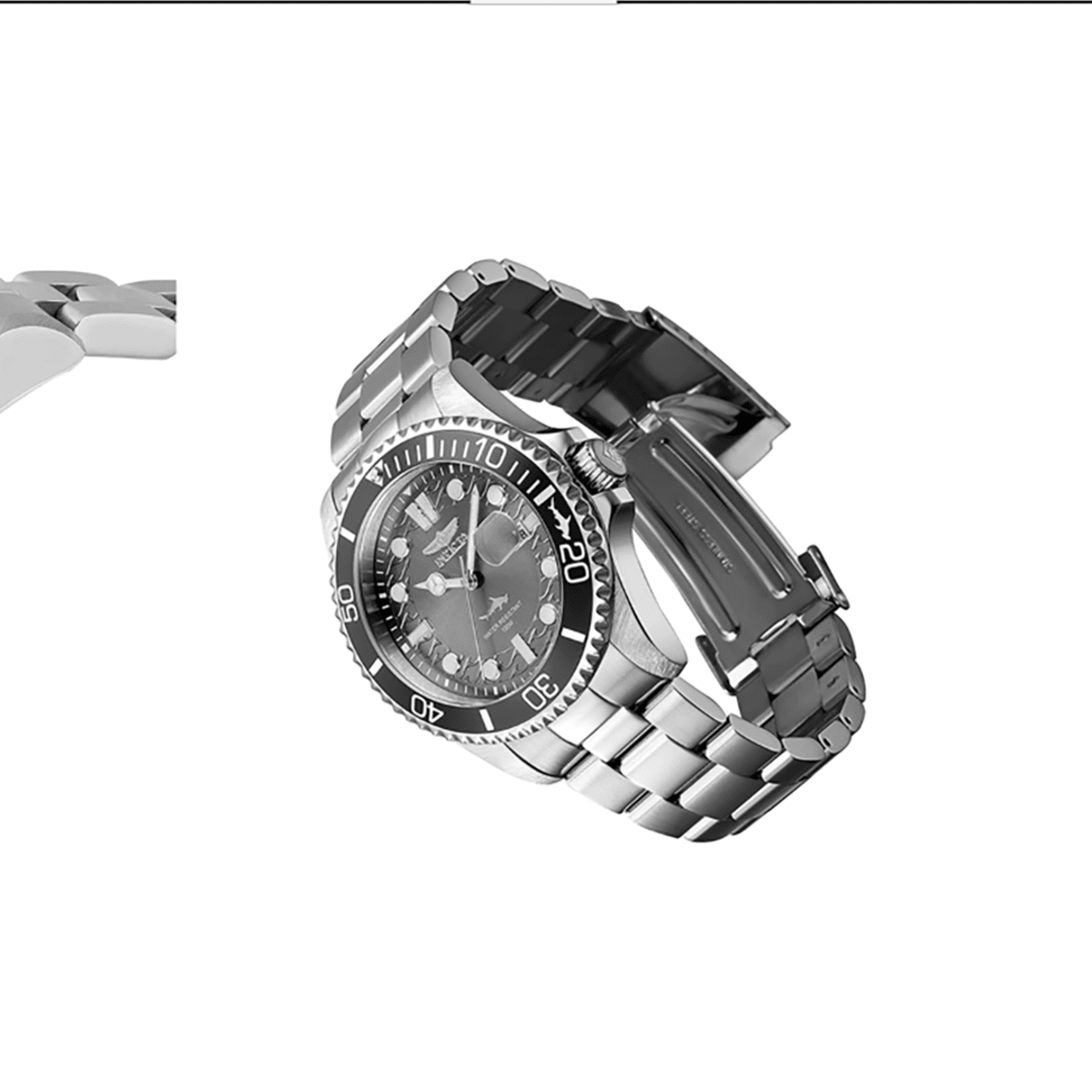 Invicta stainless sales steel watch