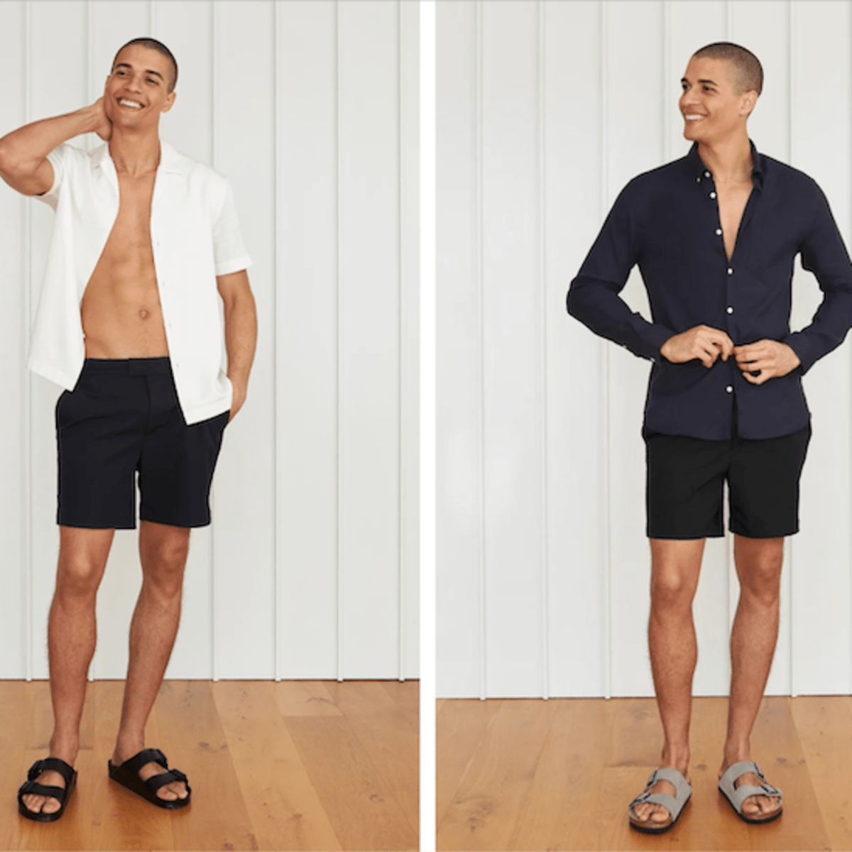 Wallabee shoes deals with shorts