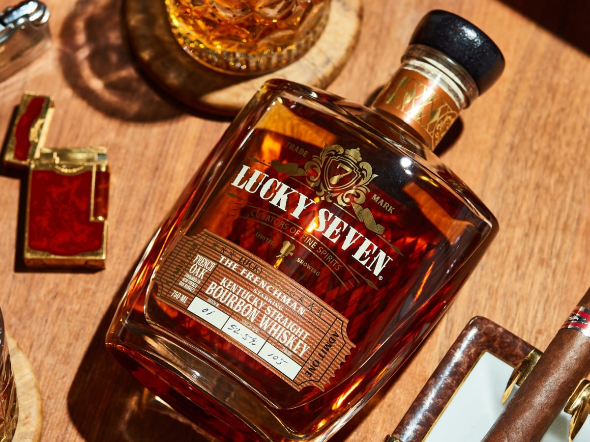 Lucky 7 The Frenchman: Not Your Typical Barrel-Finished Bourbon - Mens  Journal