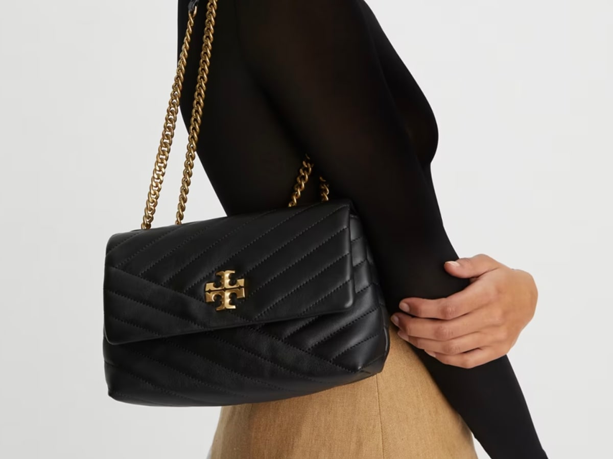 Tory Burch - Black Leather Kira Shoulder Bag