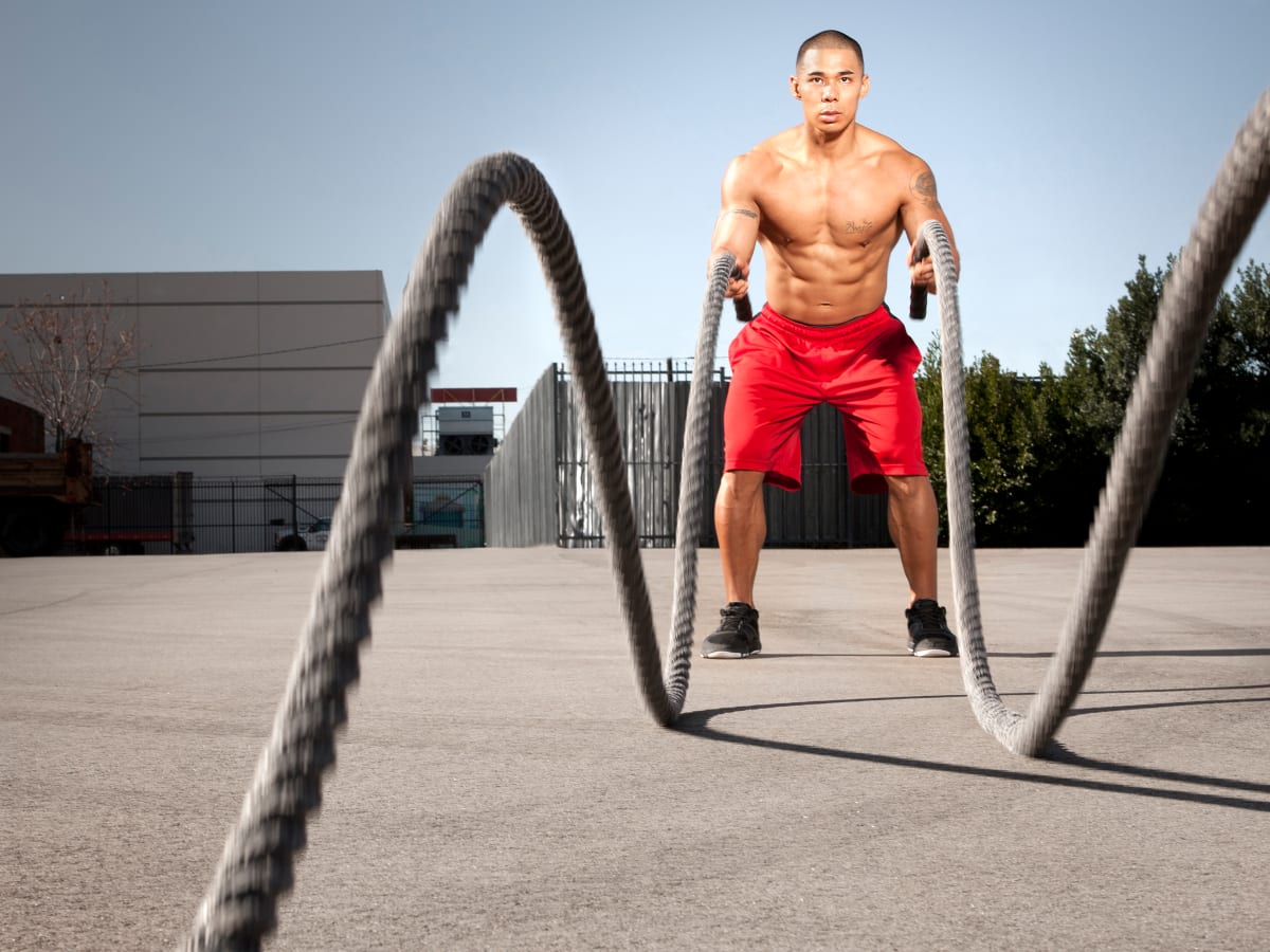 5 Combat Rope Moves to Torch Your Metabolism - Men's Journal