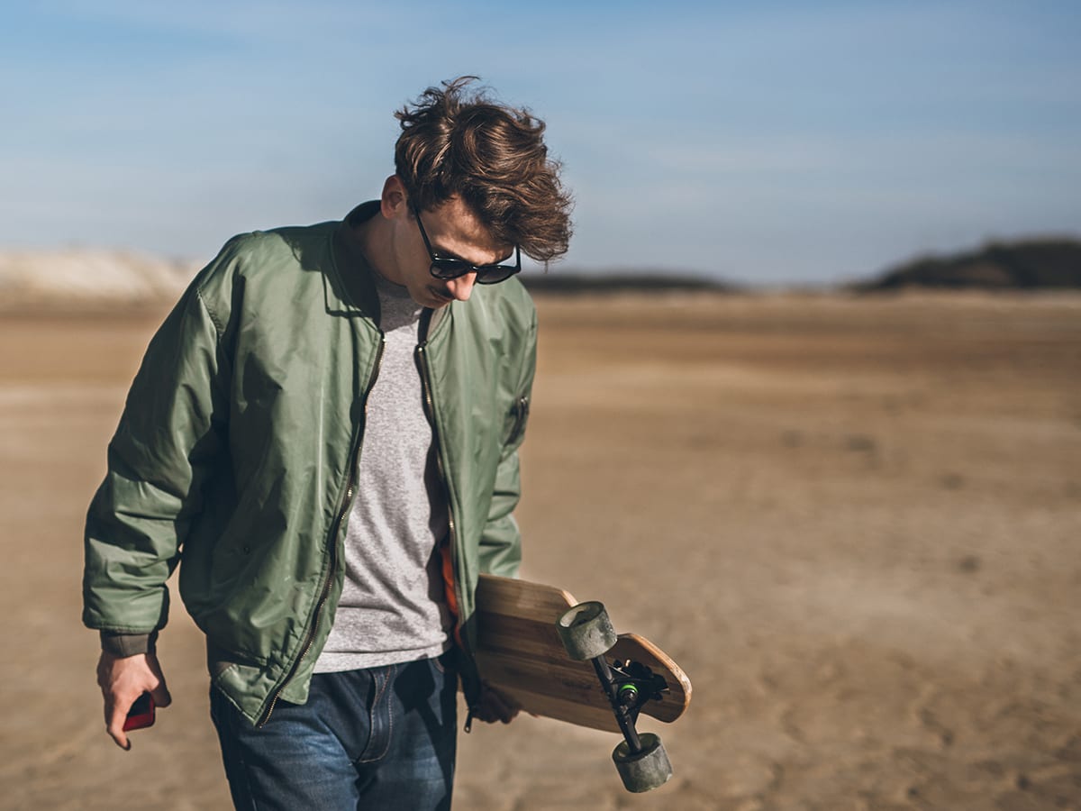 stylish mens light jacket