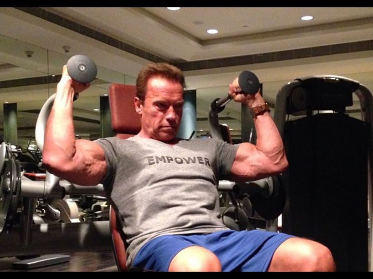 Arnold Schwarzeneggers Best Instagram Workout Videos and Posts