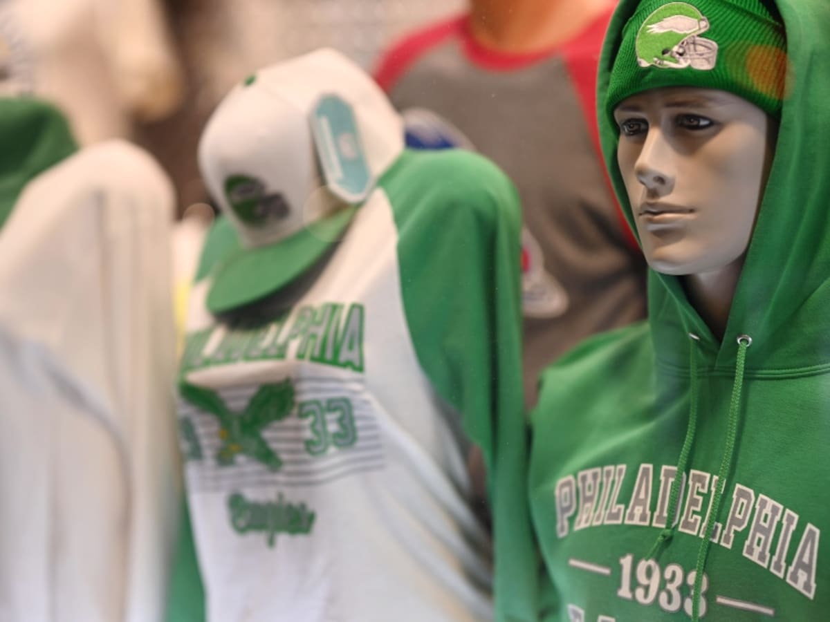 Eagles fans upset at Fanatics due to crooked Kelly Green merchandise - CBS  Philadelphia