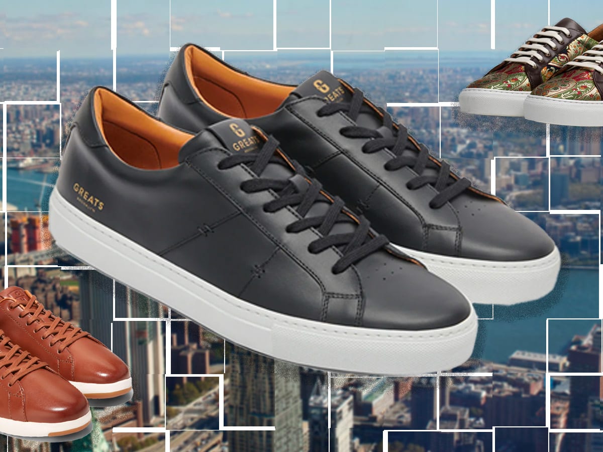 Saint Laurent Men's SL/61 Low-Top Leather Sneakers - Bergdorf Goodman