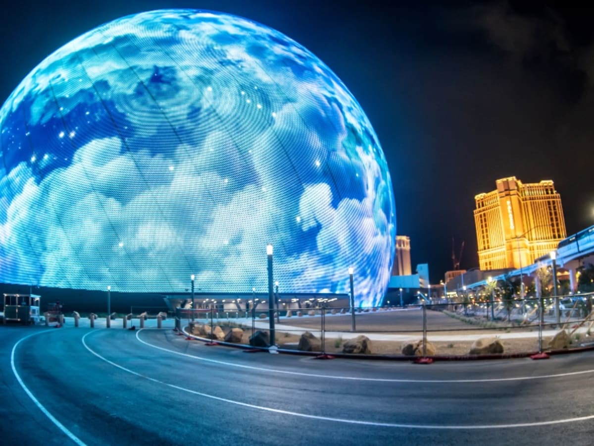 SPHERE LAS VEGAS. CRAZY THING #sphere #msgspherelasvegas #msgsphere