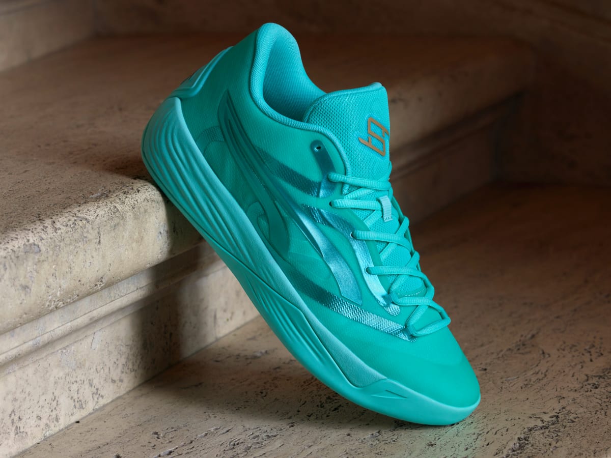 Teal puma shoes store