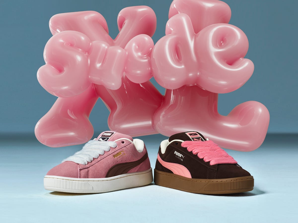 Puma suede platform pink shop