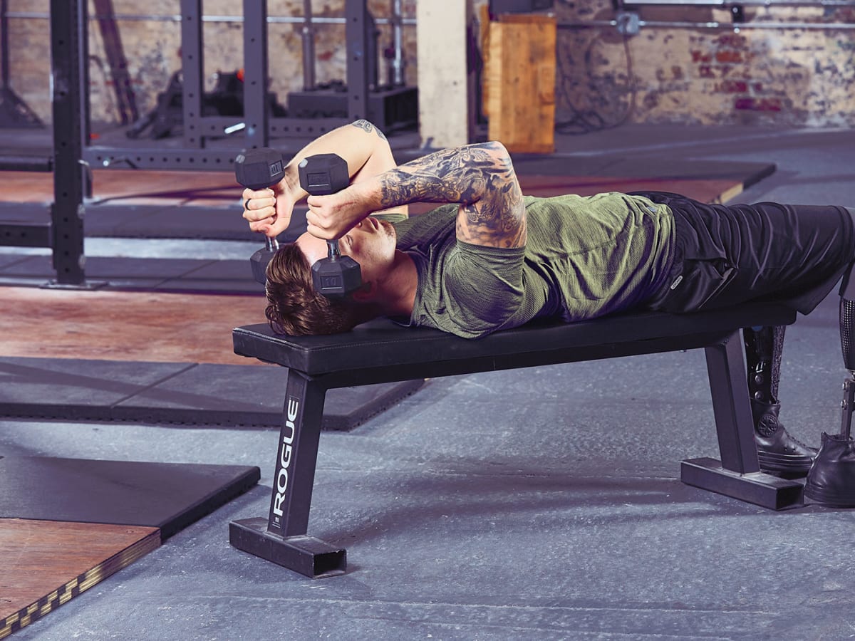 How to Do Skull Crushers Form Variations Benefits Men s Journal