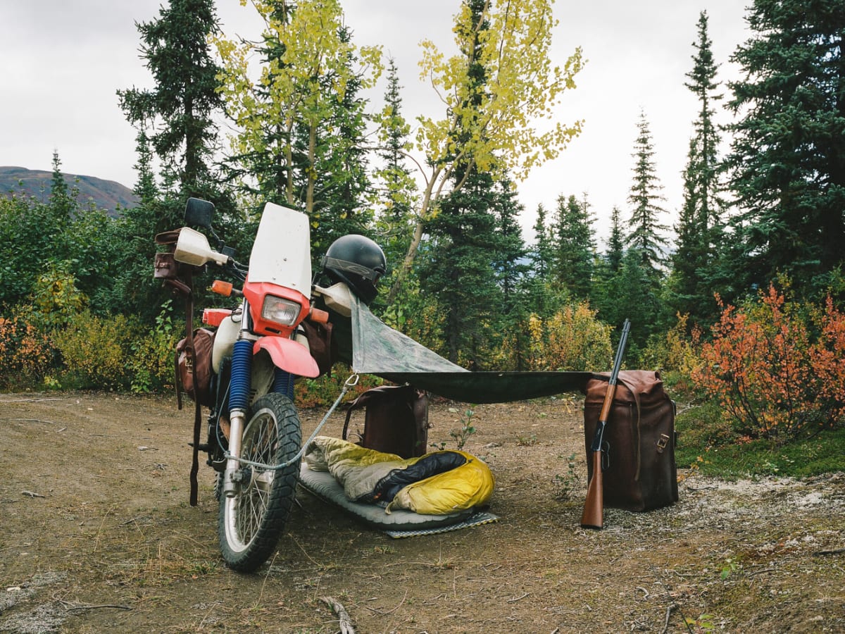 Ultralight motorcycle camping 2025