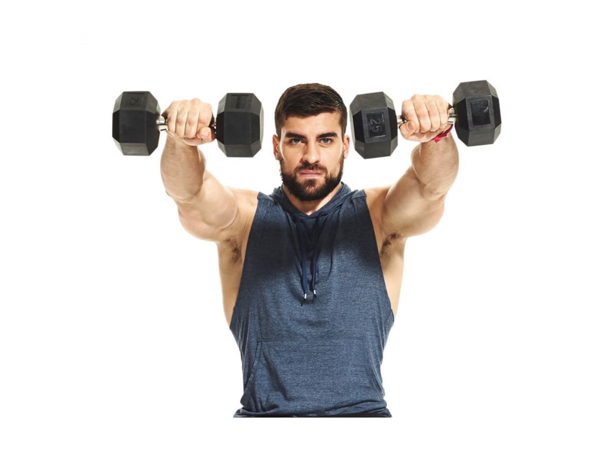 Squat and hotsell press with dumbbells