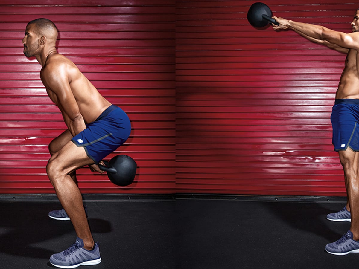 Kettlebell top heavy workout
