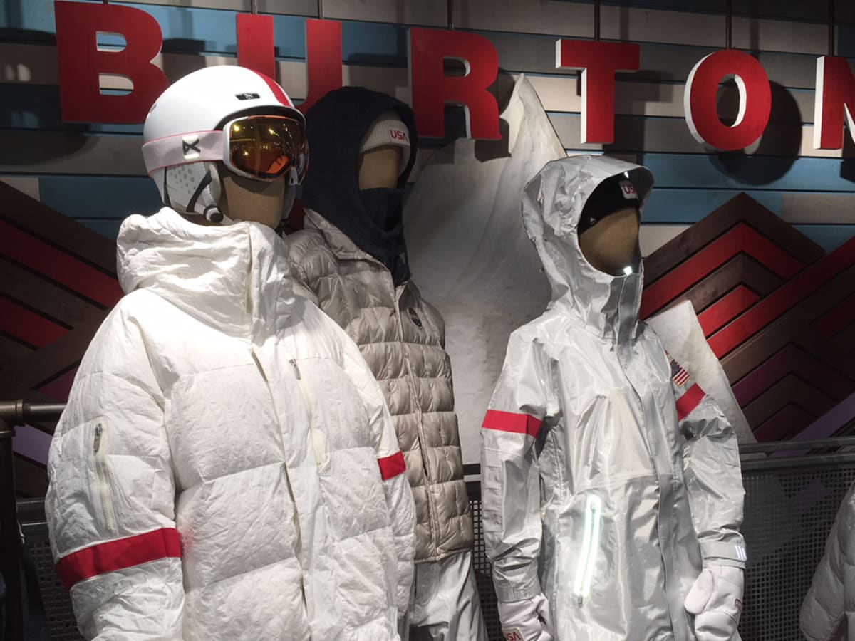 Burton unveils uniforms for 2018 US Olympic Snowboard Team Men s