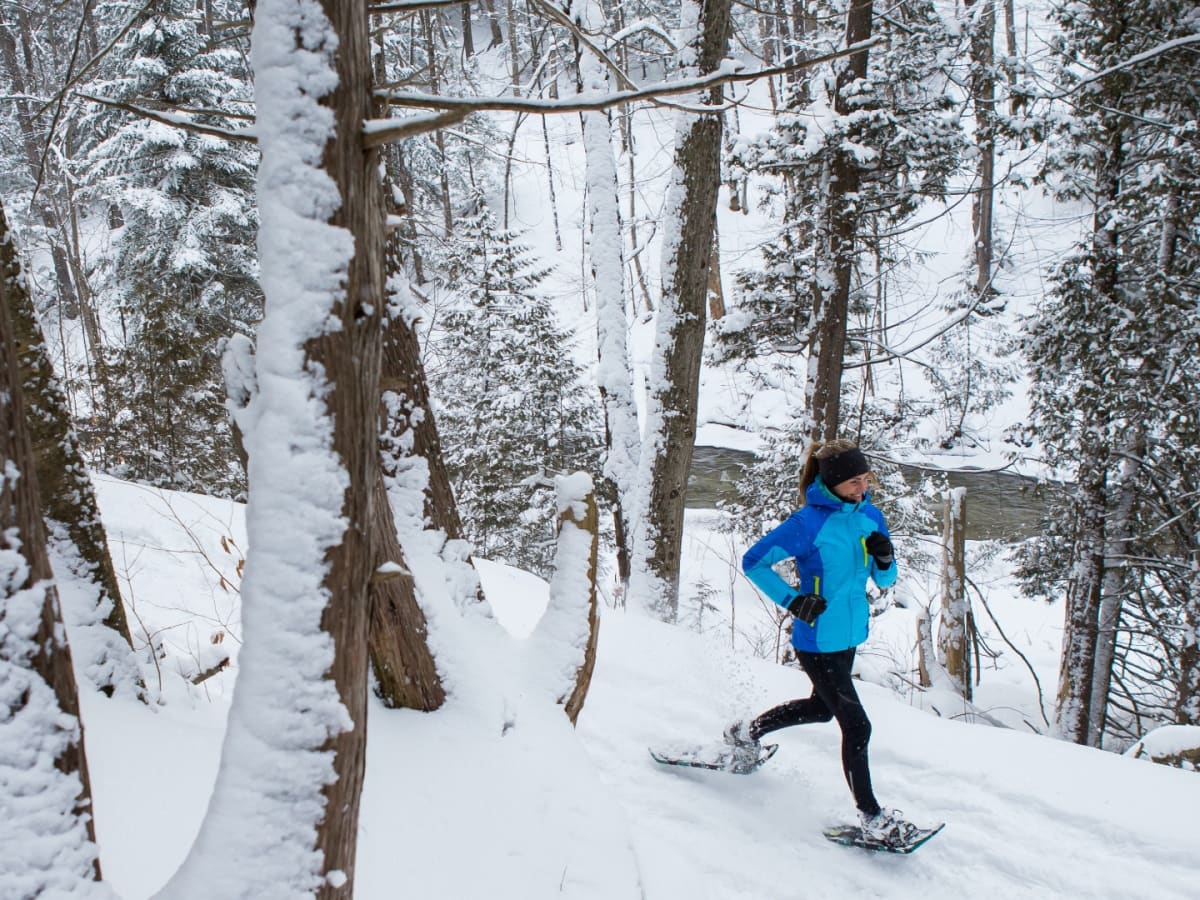 Snowshoe running best sale