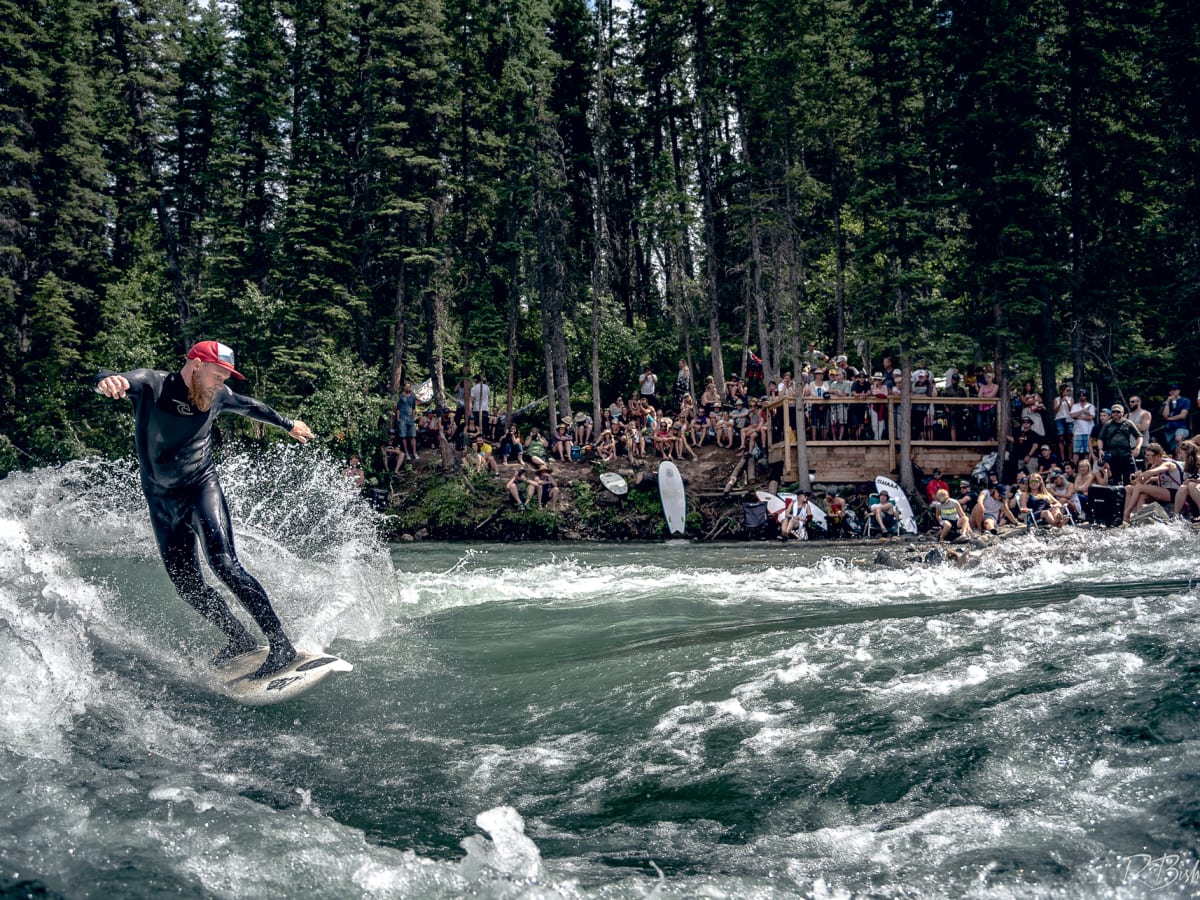 River surfing board on sale