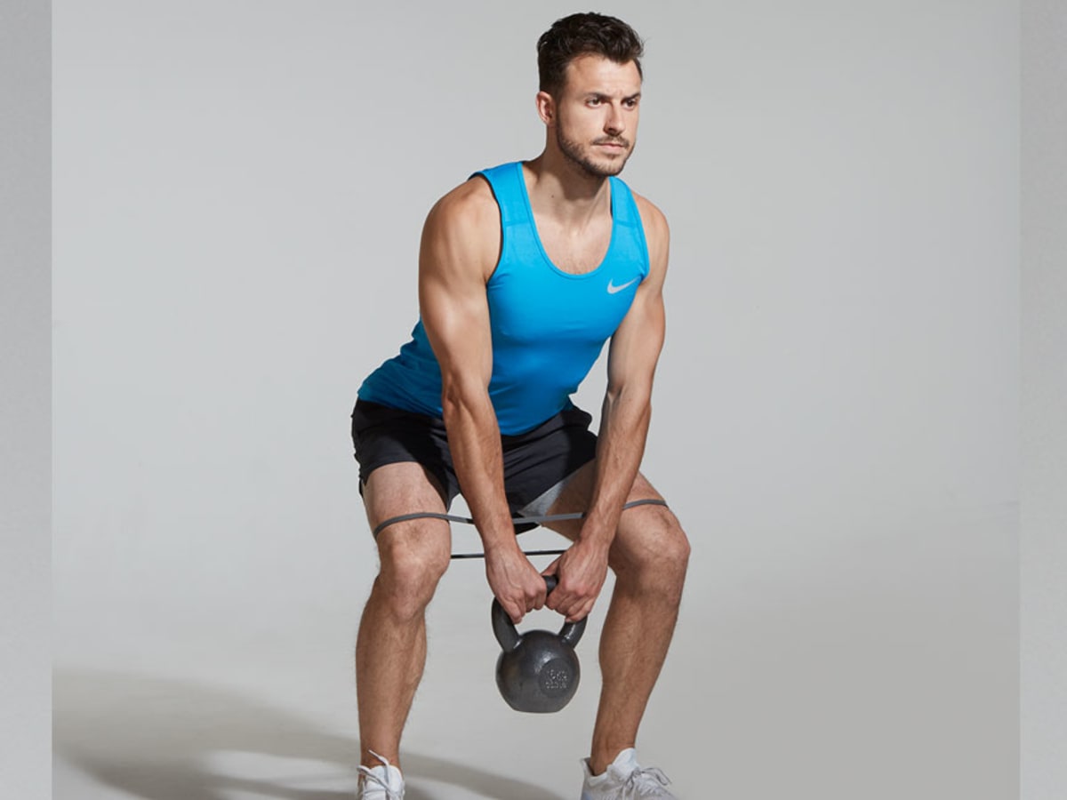 Prep Your Glutes to Lift Major Weight With a Banded Deadlift