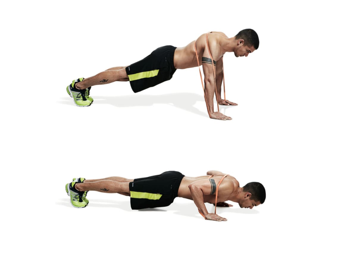 Resistance band hotsell pull workout