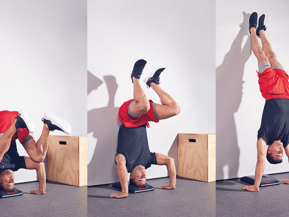 Hand standing hotsell push ups