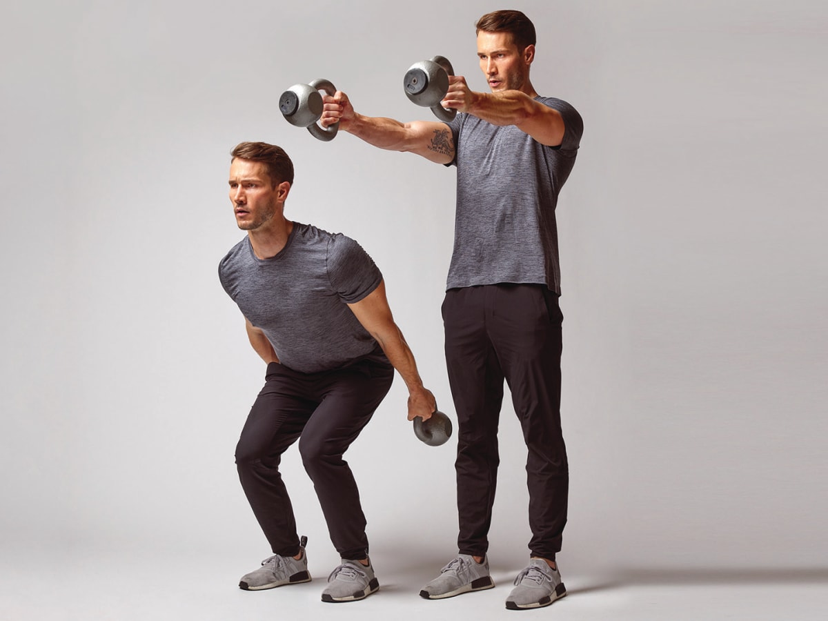 The Kettlebell Ski Swing Will Transform Your Core and Upper Body