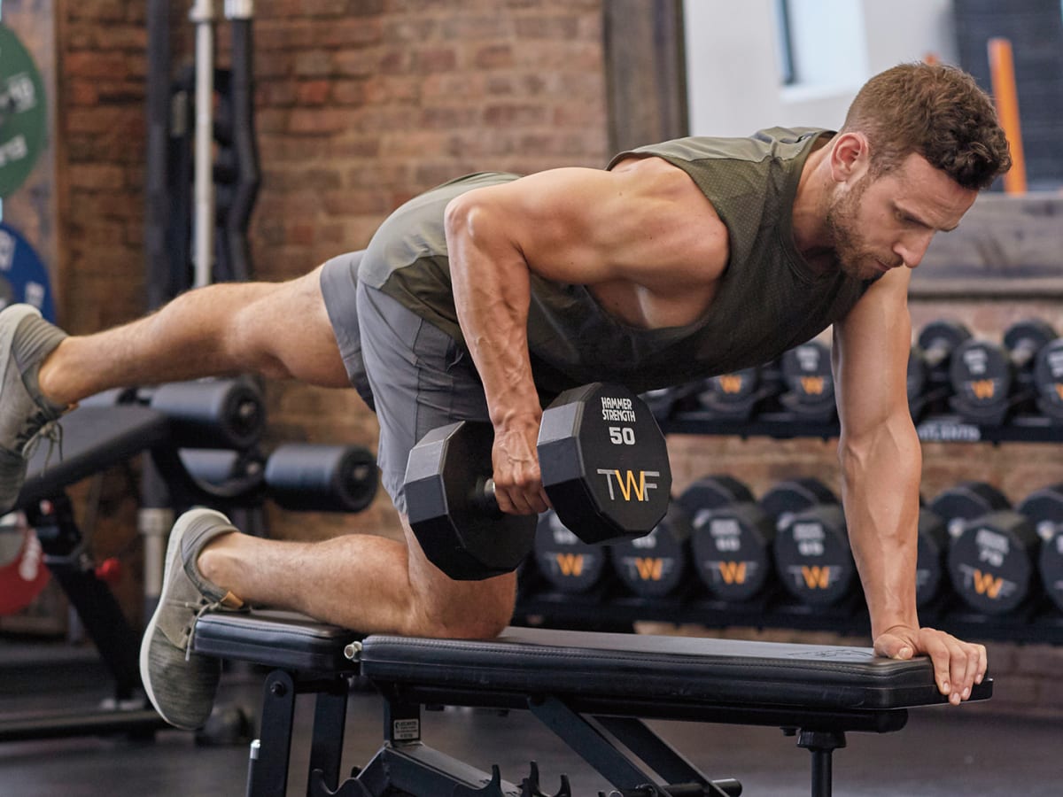 Dumbbell hammer on sale row