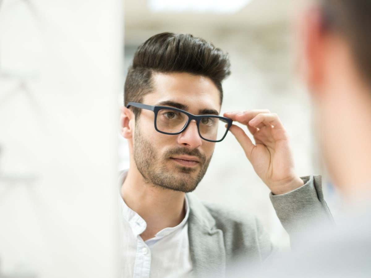 Eyeglasses for young men hot sale