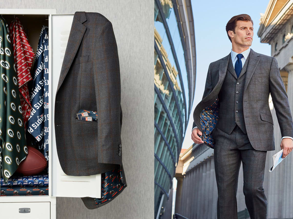NFL Teams With Men s Wearhouse and Jos. A. Bank on Customizable