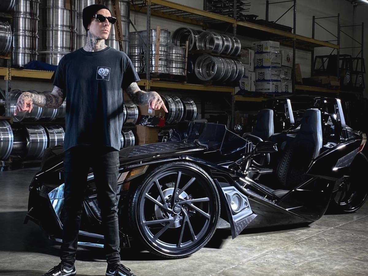 Travis Barker on His New Music Car Collection and Building a Batmobile Men s Journal