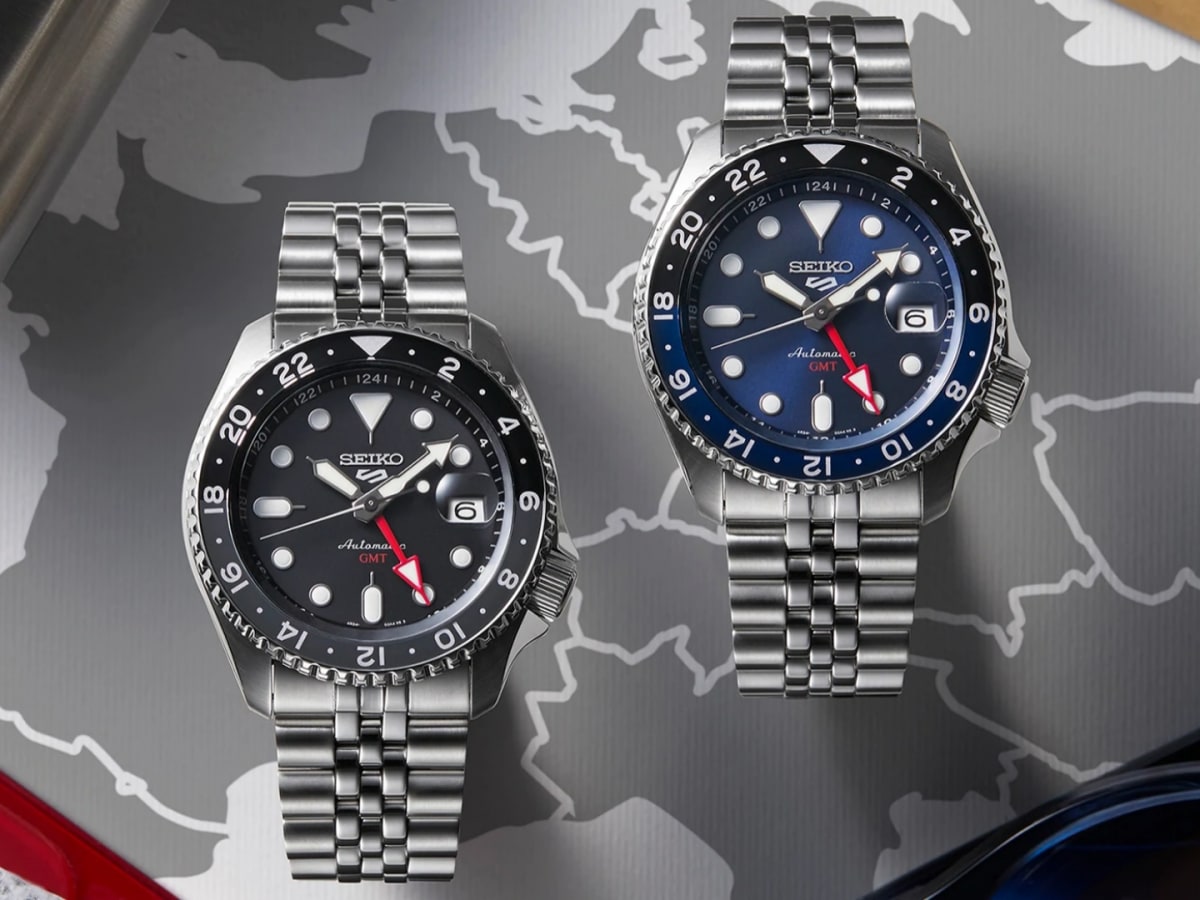 Seiko 5 Sports GMT Is a Bargain Buy for Globetrotters | Men's Journal -  Men's Journal