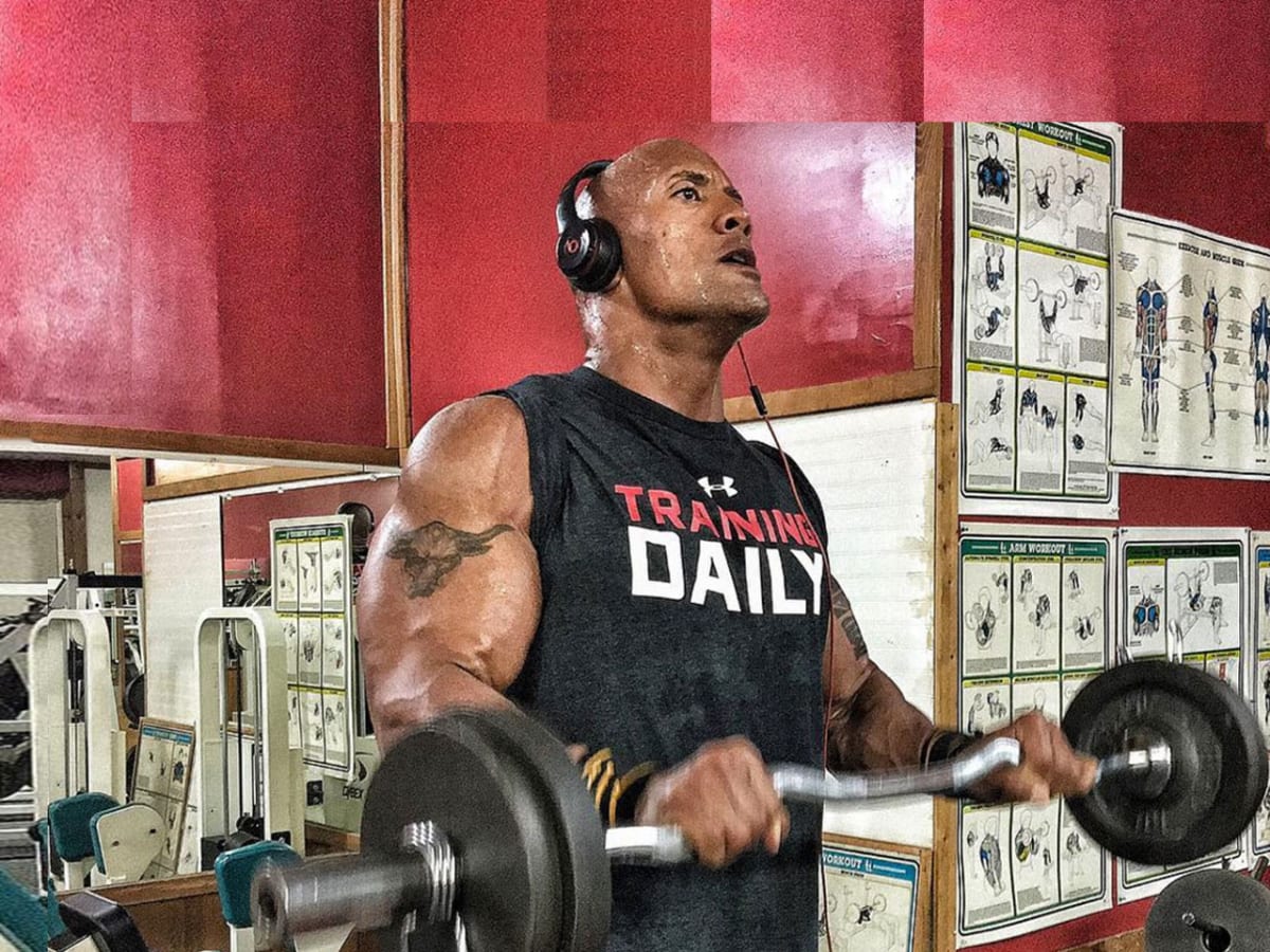 The rock daily workout routine best sale