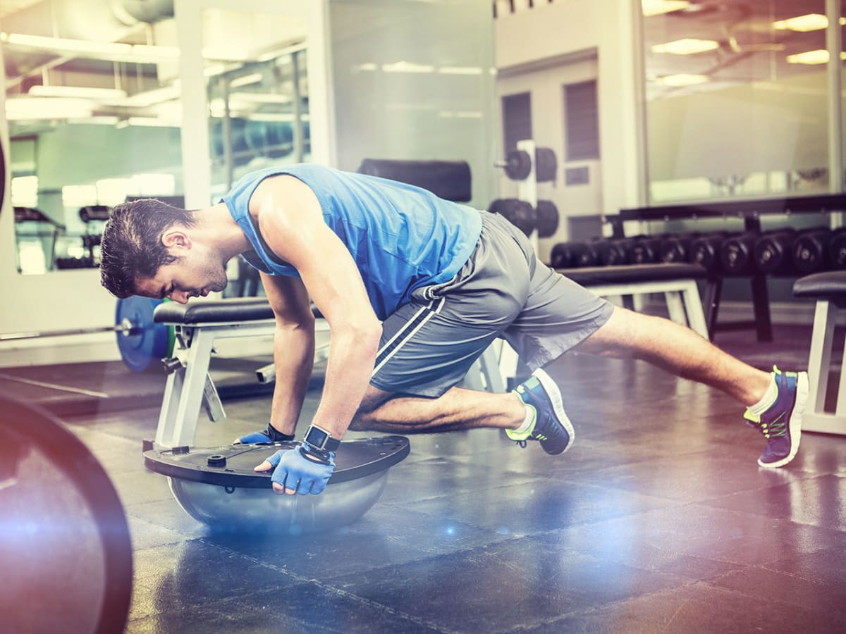 Bosu ball top chest exercises