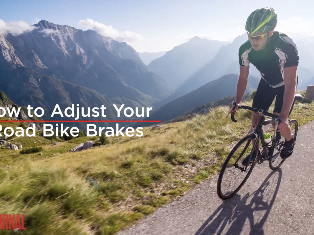 Adjusting road bike discount brakes