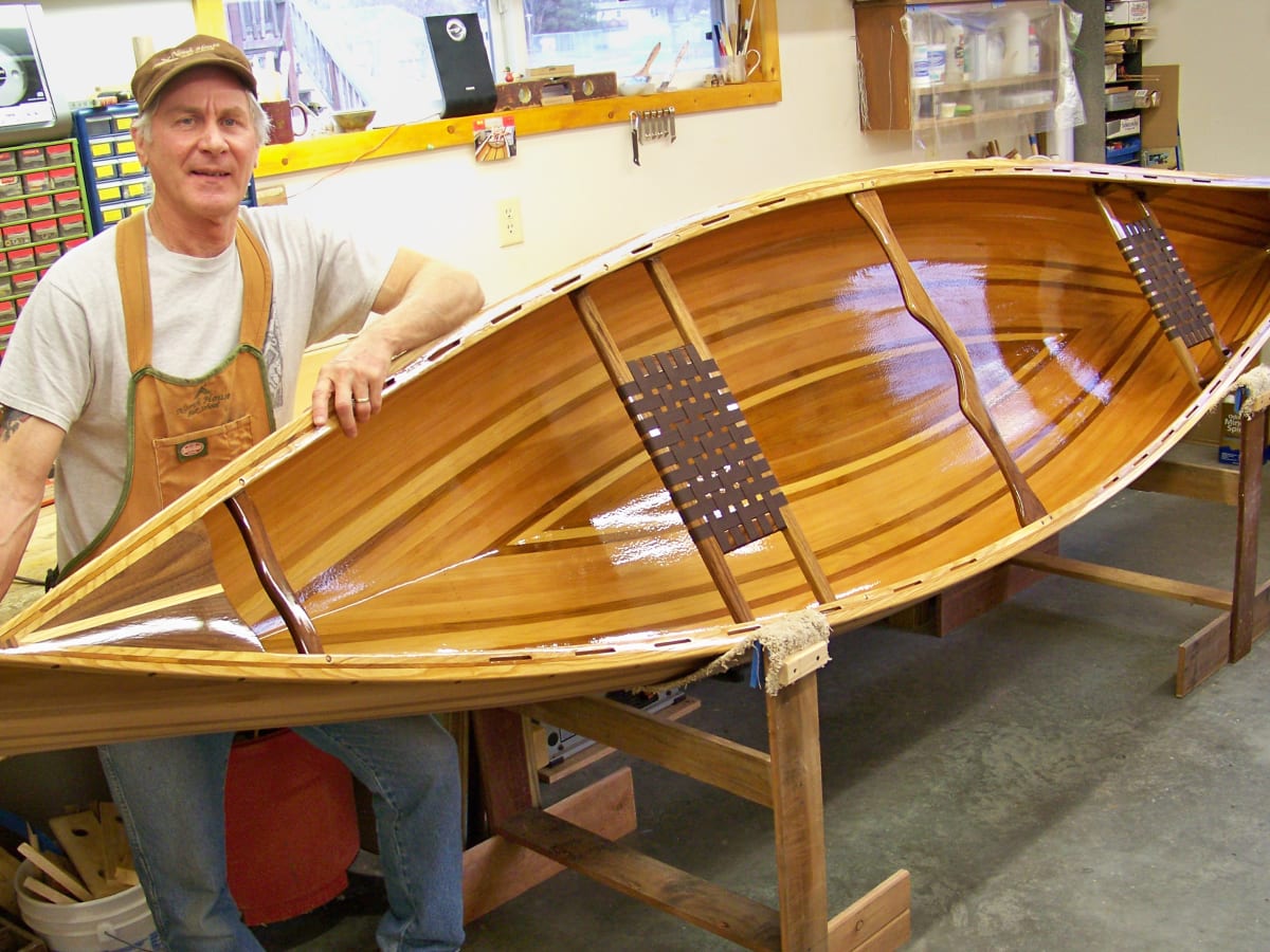 Cedar sales strip canoe