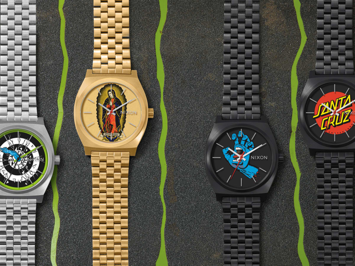 グランドホールセール Gear watch new launch Skateboards Cruz Santa and Nixon News: 時計