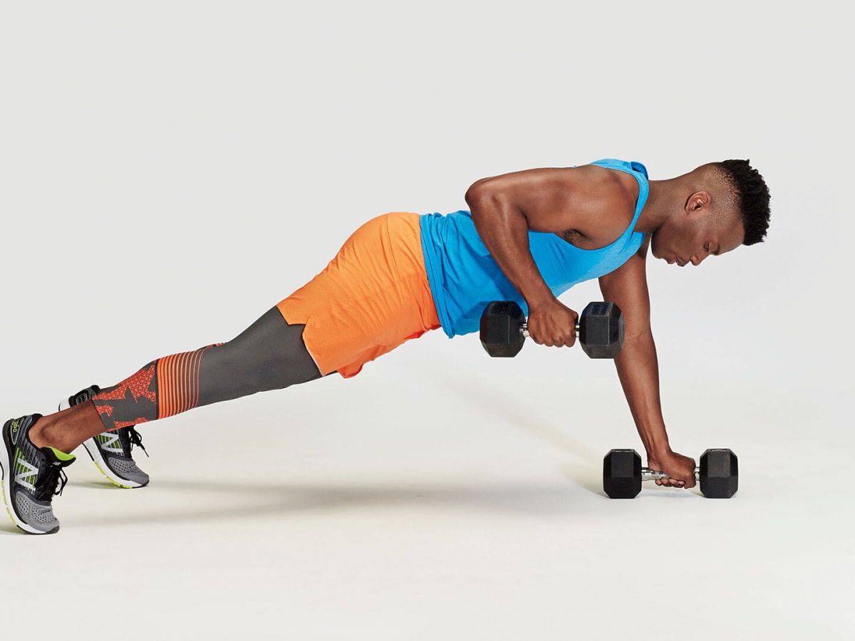 Dumbbell cheap push ups