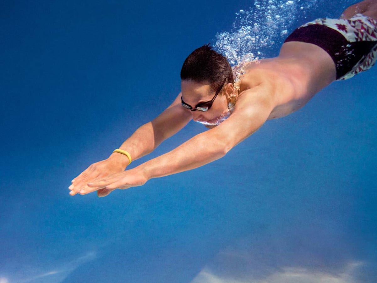 Fitbit blaze swimming best sale