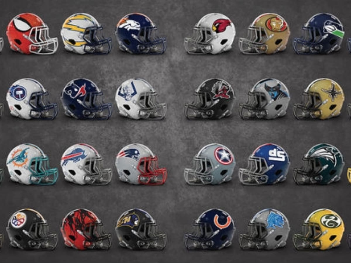 32 2025 nfl helmets