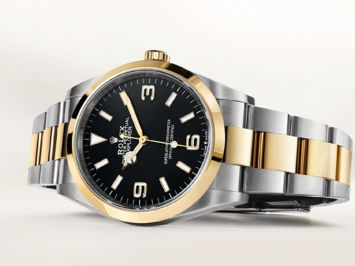 Two tone watches in style on sale