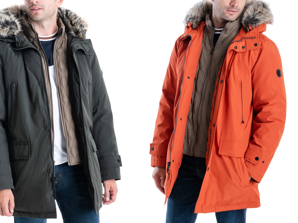 Mens michael top kors parka