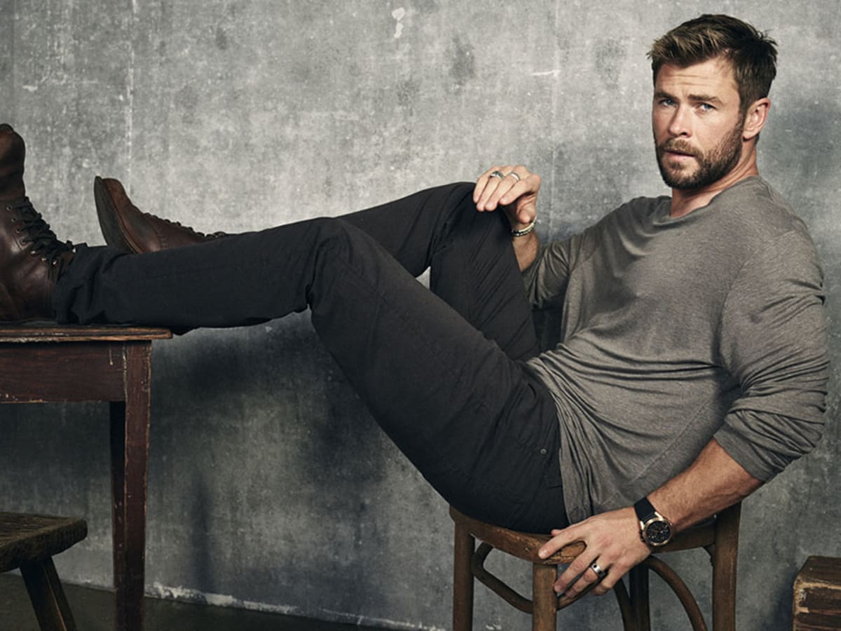 Chris hemsworth chelsea boots hotsell