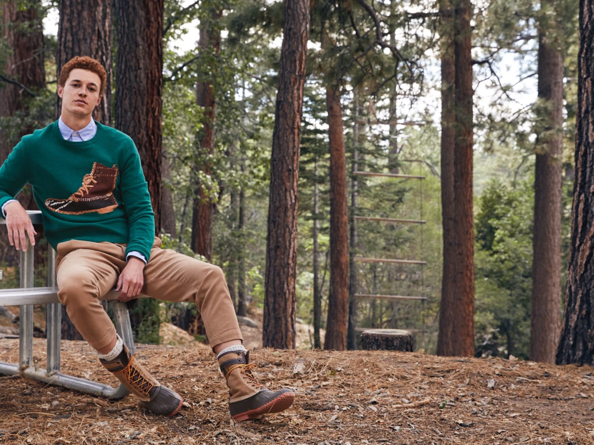 Bean boots outfit men deals