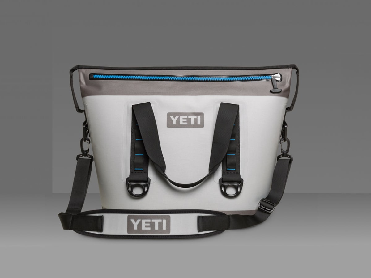 Grey sales yeti cooler