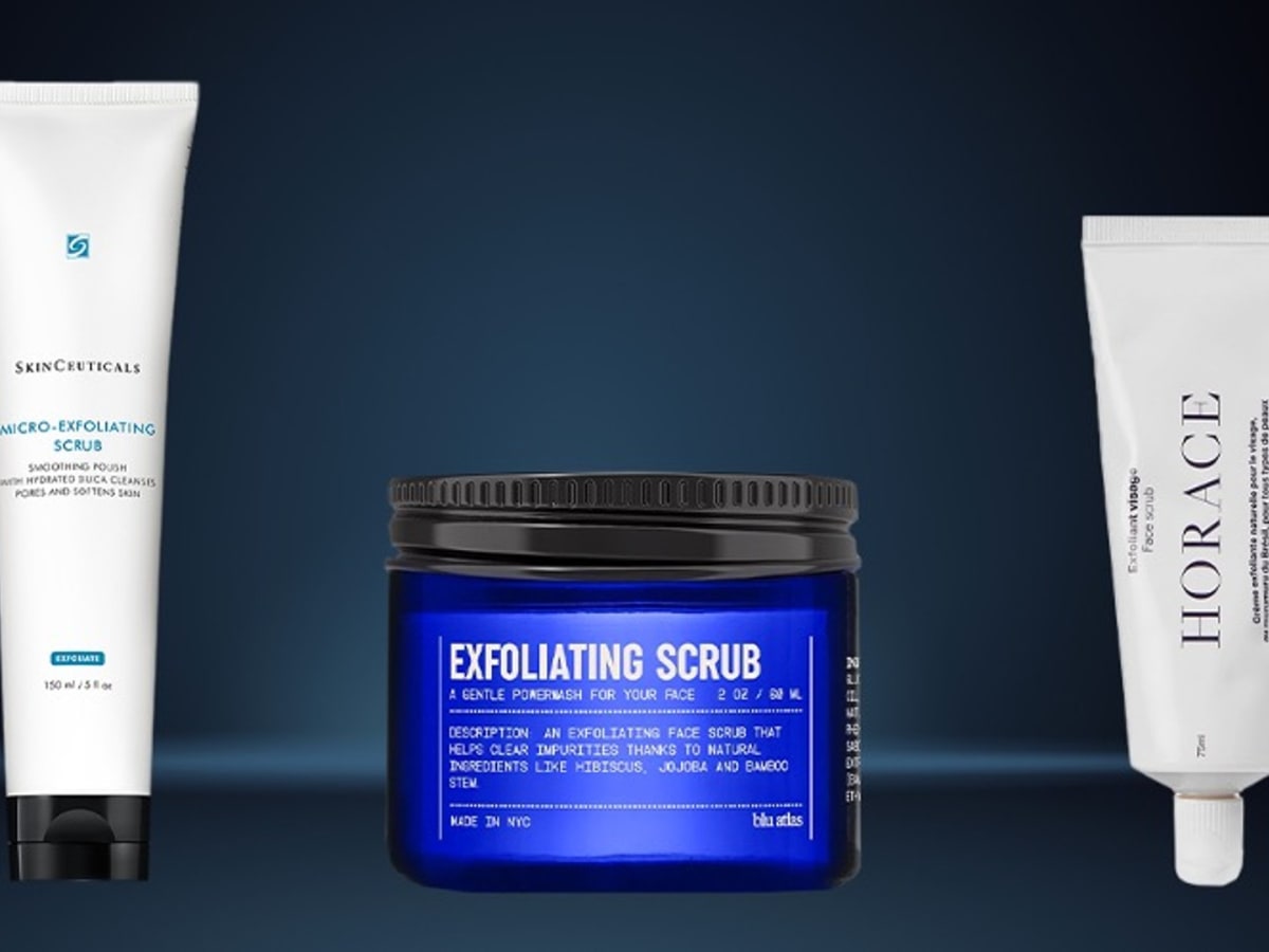 Exfoliating scrub online for men