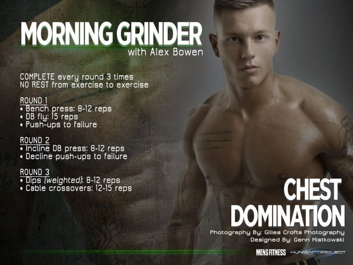 Build More Muscle The Chest Domination Workout Men s Journal