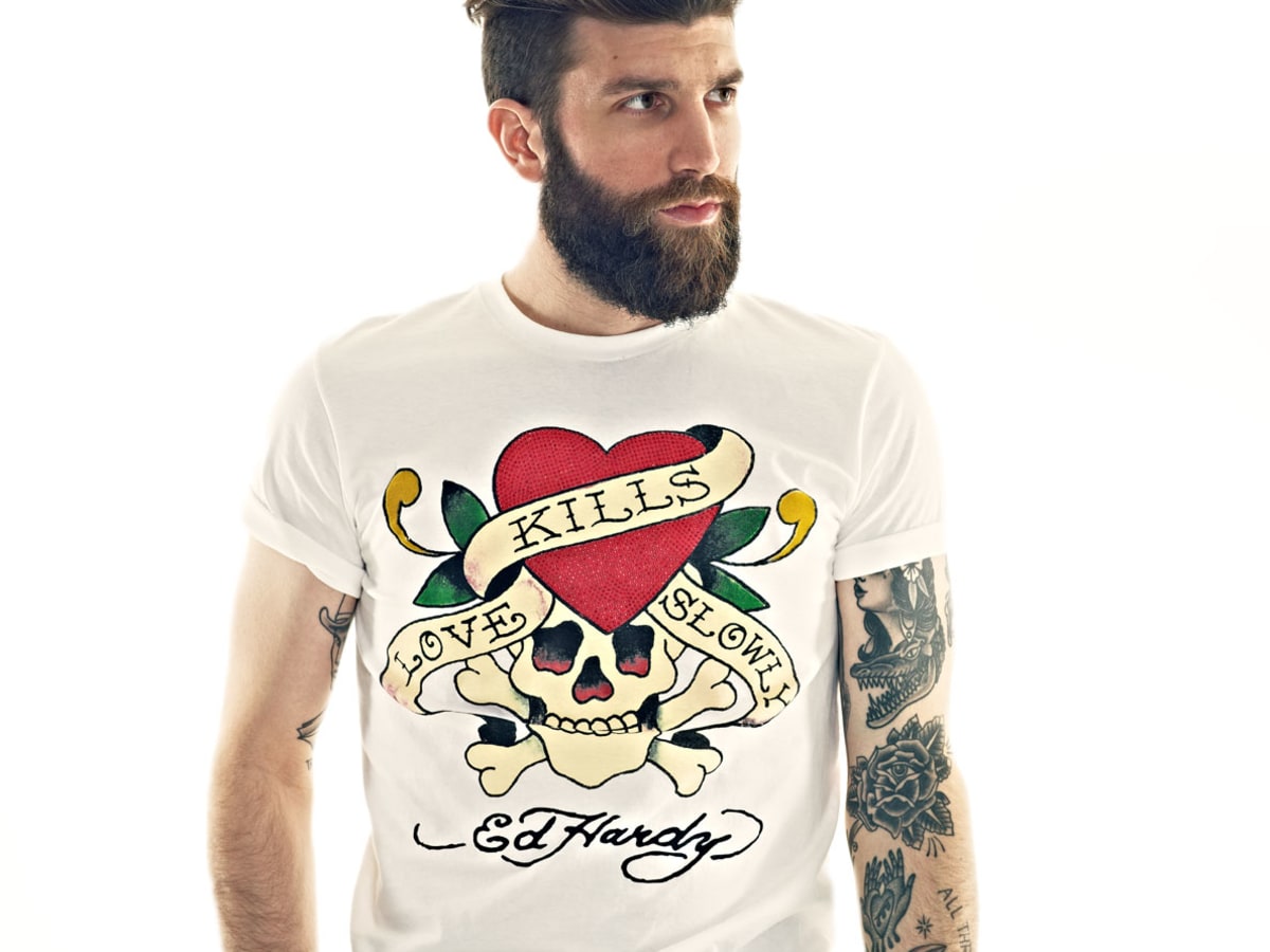 Shirt ed hardy hotsell