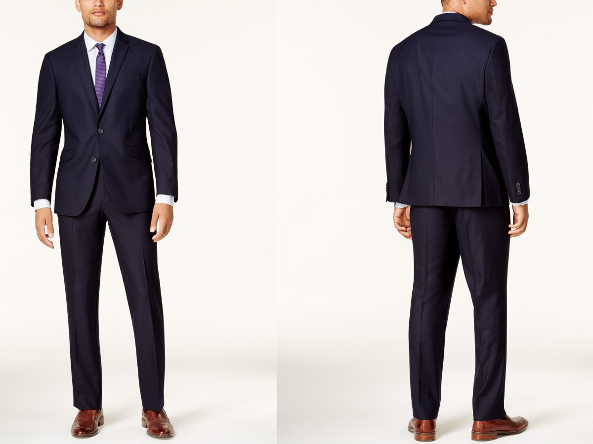 Kenneth cole slim cheap fit suits