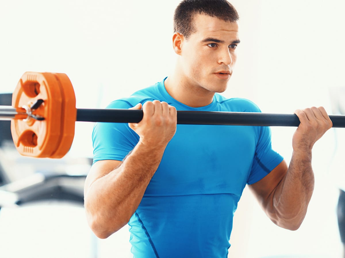 Biceps workout hotsell with equipment