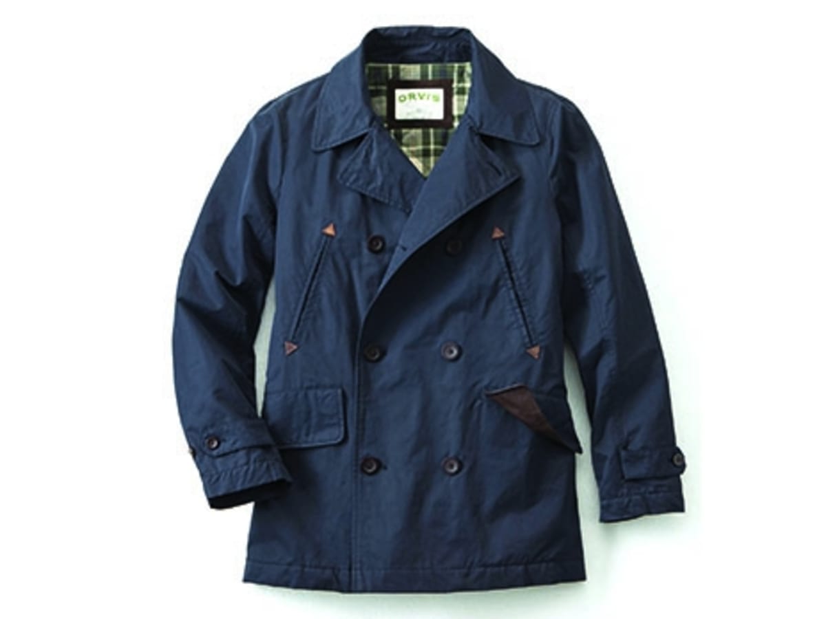 Mens cotton peacoat deals