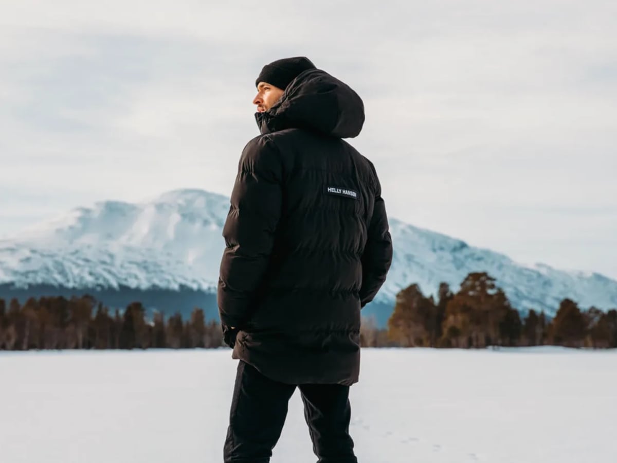 Embleton hooded sale puffer jacket