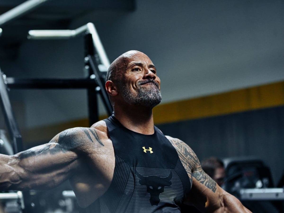 Photos The Rock s new gear collection Men s Journal
